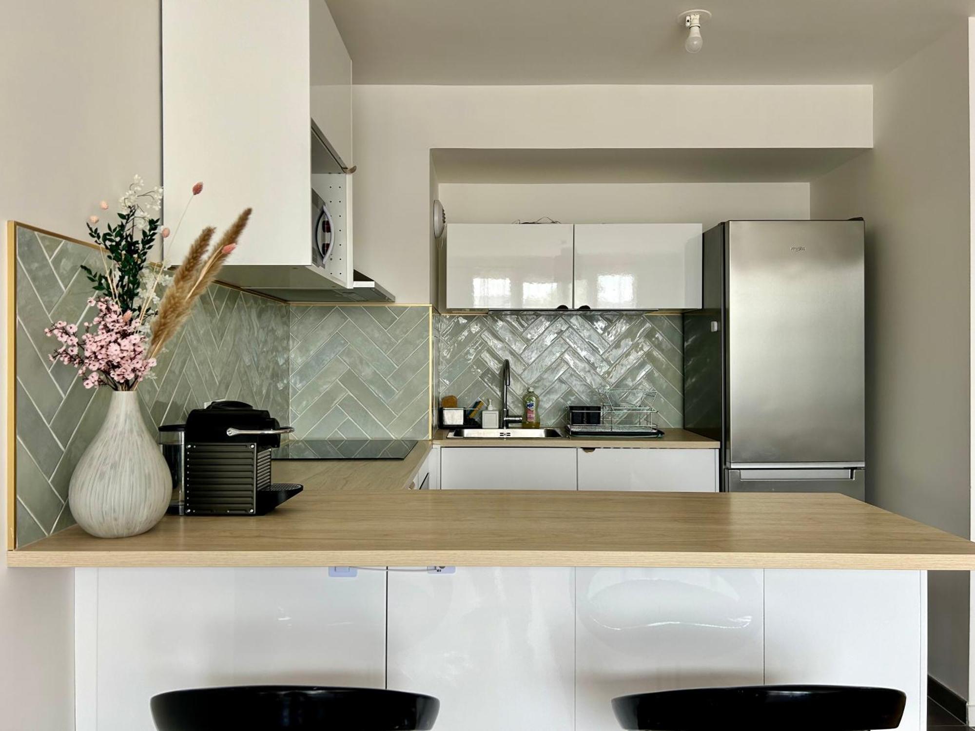 Elegant Appartement Minimaliste Entre Paris Et Disney 누와시 르 그헝 외부 사진